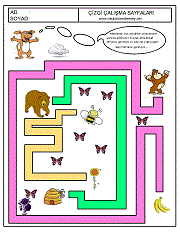 okul öncesi iki doğru arasından çizgi çizme çalışma sayfaları